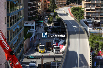 2024-05-26 - 18 STROLL Lance (can), Aston Martin F1 Team AMR24, action during the Formula 1 Grand Prix de Monaco 2024, 8th round of the 2024 Formula One World Championship from May 23 to 26, 2024 on the Circuit de Monaco, in Monaco - F1 - MONACO GRAND PRIX 2024 - FORMULA 1 - MOTORS