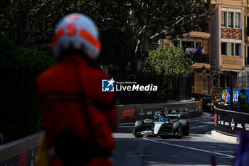 2024-05-26 - 63 RUSSELL George (gbr), Mercedes AMG F1 Team W15, action during the Formula 1 Grand Prix de Monaco 2024, 8th round of the 2024 Formula One World Championship from May 23 to 26, 2024 on the Circuit de Monaco, in Monaco - F1 - MONACO GRAND PRIX 2024 - FORMULA 1 - MOTORS