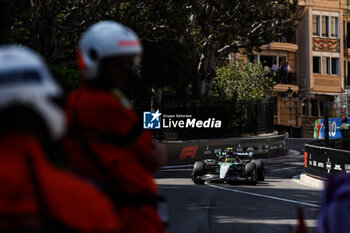 2024-05-26 - 44 HAMILTON Lewis (gbr), Mercedes AMG F1 Team W15, action during the Formula 1 Grand Prix de Monaco 2024, 8th round of the 2024 Formula One World Championship from May 23 to 26, 2024 on the Circuit de Monaco, in Monaco - F1 - MONACO GRAND PRIX 2024 - FORMULA 1 - MOTORS