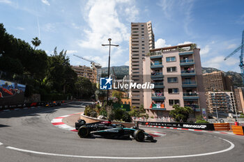 2024-05-26 - 63 RUSSELL George (gbr), Mercedes AMG F1 Team W15, action during the Formula 1 Grand Prix de Monaco 2024, 8th round of the 2024 Formula One World Championship from May 23 to 26, 2024 on the Circuit de Monaco, in Monaco - F1 - MONACO GRAND PRIX 2024 - FORMULA 1 - MOTORS