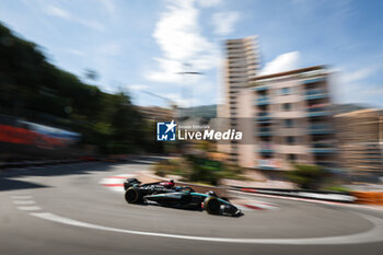 2024-05-26 - 63 RUSSELL George (gbr), Mercedes AMG F1 Team W15, action during the Formula 1 Grand Prix de Monaco 2024, 8th round of the 2024 Formula One World Championship from May 23 to 26, 2024 on the Circuit de Monaco, in Monaco - F1 - MONACO GRAND PRIX 2024 - FORMULA 1 - MOTORS