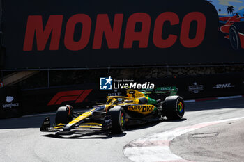 2024-05-26 - 04 NORRIS Lando (gbr), McLaren F1 Team MCL38, action during the Formula 1 Grand Prix de Monaco 2024, 8th round of the 2024 Formula One World Championship from May 23 to 26, 2024 on the Circuit de Monaco, in Monaco - F1 - MONACO GRAND PRIX 2024 - FORMULA 1 - MOTORS