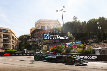 2024-05-26 - 44 HAMILTON Lewis (gbr), Mercedes AMG F1 Team W15, action during the Formula 1 Grand Prix de Monaco 2024, 8th round of the 2024 Formula One World Championship from May 23 to 26, 2024 on the Circuit de Monaco, in Monaco - F1 - MONACO GRAND PRIX 2024 - FORMULA 1 - MOTORS