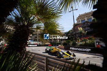 2024-05-26 - 81 PIASTRI Oscar (aus), McLaren F1 Team MCL38, action during the Formula 1 Grand Prix de Monaco 2024, 8th round of the 2024 Formula One World Championship from May 23 to 26, 2024 on the Circuit de Monaco, in Monaco - F1 - MONACO GRAND PRIX 2024 - FORMULA 1 - MOTORS