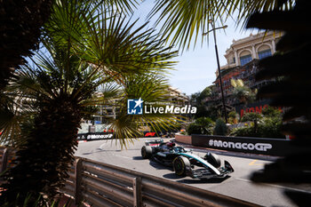 2024-05-26 - 63 RUSSELL George (gbr), Mercedes AMG F1 Team W15, action during the Formula 1 Grand Prix de Monaco 2024, 8th round of the 2024 Formula One World Championship from May 23 to 26, 2024 on the Circuit de Monaco, in Monaco - F1 - MONACO GRAND PRIX 2024 - FORMULA 1 - MOTORS