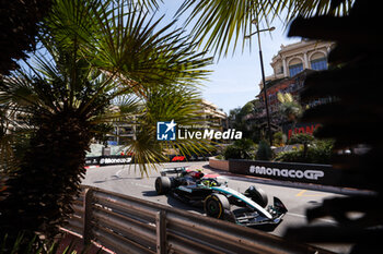 2024-05-26 - 44 HAMILTON Lewis (gbr), Mercedes AMG F1 Team W15, action during the Formula 1 Grand Prix de Monaco 2024, 8th round of the 2024 Formula One World Championship from May 23 to 26, 2024 on the Circuit de Monaco, in Monaco - F1 - MONACO GRAND PRIX 2024 - FORMULA 1 - MOTORS