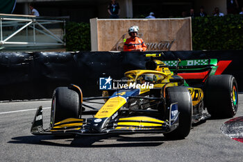 2024-05-26 - 04 NORRIS Lando (gbr), McLaren F1 Team MCL38, action during the Formula 1 Grand Prix de Monaco 2024, 8th round of the 2024 Formula One World Championship from May 23 to 26, 2024 on the Circuit de Monaco, in Monaco - F1 - MONACO GRAND PRIX 2024 - FORMULA 1 - MOTORS