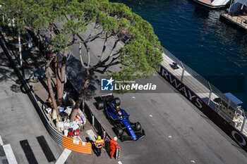 2024-05-26 - 02 SARGEANT Logan (usa), Williams Racing FW46, action during the Formula 1 Grand Prix de Monaco 2024, 8th round of the 2024 Formula One World Championship from May 23 to 26, 2024 on the Circuit de Monaco, in Monaco - F1 - MONACO GRAND PRIX 2024 - FORMULA 1 - MOTORS