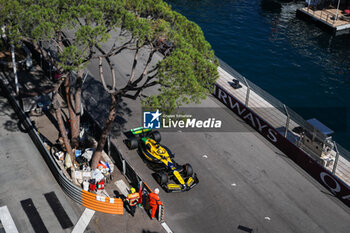 2024-05-26 - 81 PIASTRI Oscar (aus), McLaren F1 Team MCL38, action during the Formula 1 Grand Prix de Monaco 2024, 8th round of the 2024 Formula One World Championship from May 23 to 26, 2024 on the Circuit de Monaco, in Monaco - F1 - MONACO GRAND PRIX 2024 - FORMULA 1 - MOTORS