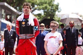 2024-05-26 - LECLERC Charles (mco), Scuderia Ferrari SF-24, portrait during the Formula 1 Grand Prix de Monaco 2024, 8th round of the 2024 Formula One World Championship from May 23 to 26, 2024 on the Circuit de Monaco, in Monaco - F1 - MONACO GRAND PRIX 2024 - FORMULA 1 - MOTORS