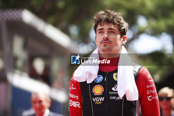 2024-05-26 - LECLERC Charles (mco), Scuderia Ferrari SF-24, portrait during the Formula 1 Grand Prix de Monaco 2024, 8th round of the 2024 Formula One World Championship from May 23 to 26, 2024 on the Circuit de Monaco, in Monaco - F1 - MONACO GRAND PRIX 2024 - FORMULA 1 - MOTORS