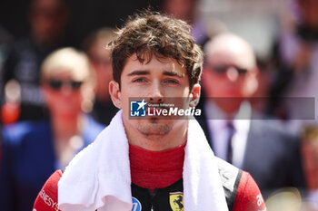 2024-05-26 - LECLERC Charles (mco), Scuderia Ferrari SF-24, portrait during the Formula 1 Grand Prix de Monaco 2024, 8th round of the 2024 Formula One World Championship from May 23 to 26, 2024 on the Circuit de Monaco, in Monaco - F1 - MONACO GRAND PRIX 2024 - FORMULA 1 - MOTORS