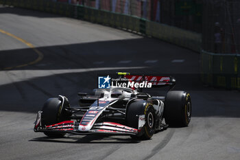 2024-05-26 - 27 HULKENBERG Nico (ger), Haas F1 Team VF-24 Ferrari, action during the Formula 1 Grand Prix de Monaco 2024, 8th round of the 2024 Formula One World Championship from May 23 to 26, 2024 on the Circuit de Monaco, in Monaco - F1 - MONACO GRAND PRIX 2024 - FORMULA 1 - MOTORS