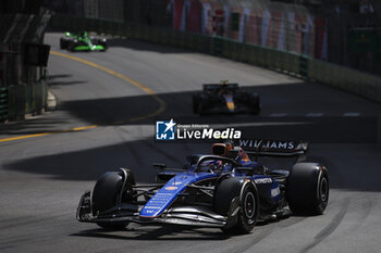 2024-05-26 - 02 SARGEANT Logan (usa), Williams Racing FW46, action during the Formula 1 Grand Prix de Monaco 2024, 8th round of the 2024 Formula One World Championship from May 23 to 26, 2024 on the Circuit de Monaco, in Monaco - F1 - MONACO GRAND PRIX 2024 - FORMULA 1 - MOTORS