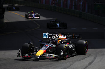 2024-05-26 - 01 VERSTAPPEN Max (nld), Red Bull Racing RB20, action during the Formula 1 Grand Prix de Monaco 2024, 8th round of the 2024 Formula One World Championship from May 23 to 26, 2024 on the Circuit de Monaco, in Monaco - F1 - MONACO GRAND PRIX 2024 - FORMULA 1 - MOTORS