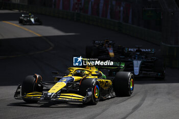 2024-05-26 - 04 NORRIS Lando (gbr), McLaren F1 Team MCL38, action during the Formula 1 Grand Prix de Monaco 2024, 8th round of the 2024 Formula One World Championship from May 23 to 26, 2024 on the Circuit de Monaco, in Monaco - F1 - MONACO GRAND PRIX 2024 - FORMULA 1 - MOTORS