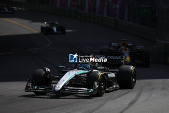 2024-05-26 - 63 RUSSELL George (gbr), Mercedes AMG F1 Team W15, action during the Formula 1 Grand Prix de Monaco 2024, 8th round of the 2024 Formula One World Championship from May 23 to 26, 2024 on the Circuit de Monaco, in Monaco - F1 - MONACO GRAND PRIX 2024 - FORMULA 1 - MOTORS