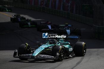 2024-05-26 - 18 STROLL Lance (can), Aston Martin F1 Team AMR24, action during the Formula 1 Grand Prix de Monaco 2024, 8th round of the 2024 Formula One World Championship from May 23 to 26, 2024 on the Circuit de Monaco, in Monaco - F1 - MONACO GRAND PRIX 2024 - FORMULA 1 - MOTORS