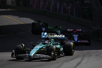 2024-05-26 - 14 ALONSO Fernando (spa), Aston Martin F1 Team AMR24, action during the Formula 1 Grand Prix de Monaco 2024, 8th round of the 2024 Formula One World Championship from May 23 to 26, 2024 on the Circuit de Monaco, in Monaco - F1 - MONACO GRAND PRIX 2024 - FORMULA 1 - MOTORS