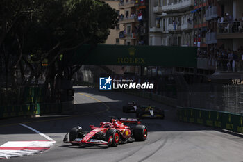 2024-05-26 - 16 LECLERC Charles (mco), Scuderia Ferrari SF-24, action during the Formula 1 Grand Prix de Monaco 2024, 8th round of the 2024 Formula One World Championship from May 23 to 26, 2024 on the Circuit de Monaco, in Monaco - F1 - MONACO GRAND PRIX 2024 - FORMULA 1 - MOTORS