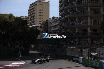 2024-05-26 - 44 HAMILTON Lewis (gbr), Mercedes AMG F1 Team W15, action during the Formula 1 Grand Prix de Monaco 2024, 8th round of the 2024 Formula One World Championship from May 23 to 26, 2024 on the Circuit de Monaco, in Monaco - F1 - MONACO GRAND PRIX 2024 - FORMULA 1 - MOTORS