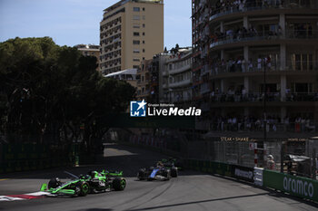 2024-05-26 - 77 BOTTAS Valtteri (fin), Stake F1 Team Kick Sauber C44, action during the Formula 1 Grand Prix de Monaco 2024, 8th round of the 2024 Formula One World Championship from May 23 to 26, 2024 on the Circuit de Monaco, in Monaco - F1 - MONACO GRAND PRIX 2024 - FORMULA 1 - MOTORS