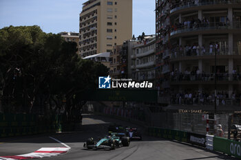 2024-05-26 - 14 ALONSO Fernando (spa), Aston Martin F1 Team AMR24, action during the Formula 1 Grand Prix de Monaco 2024, 8th round of the 2024 Formula One World Championship from May 23 to 26, 2024 on the Circuit de Monaco, in Monaco - F1 - MONACO GRAND PRIX 2024 - FORMULA 1 - MOTORS