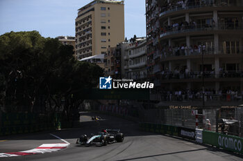 2024-05-26 - 63 RUSSELL George (gbr), Mercedes AMG F1 Team W15, action during the Formula 1 Grand Prix de Monaco 2024, 8th round of the 2024 Formula One World Championship from May 23 to 26, 2024 on the Circuit de Monaco, in Monaco - F1 - MONACO GRAND PRIX 2024 - FORMULA 1 - MOTORS