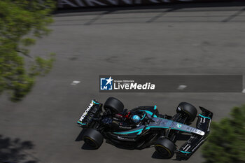 2024-05-26 - 63 RUSSELL George (gbr), Mercedes AMG F1 Team W15, action during the Formula 1 Grand Prix de Monaco 2024, 8th round of the 2024 Formula One World Championship from May 23 to 26, 2024 on the Circuit de Monaco, in Monaco - F1 - MONACO GRAND PRIX 2024 - FORMULA 1 - MOTORS