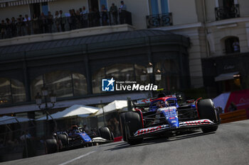 2024-05-26 - 22 TSUNODA Yuki (jap), Visa Cash App RB F1 Team VCARB 01, action and 23 ALBON Alexander (tha), Williams Racing FW45, action during the Formula 1 Grand Prix de Monaco 2024, 8th round of the 2024 Formula One World Championship from May 23 to 26, 2024 on the Circuit de Monaco, in Monaco - F1 - MONACO GRAND PRIX 2024 - FORMULA 1 - MOTORS