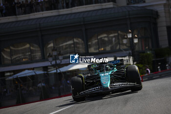 2024-05-26 - 18 STROLL Lance (can), Aston Martin F1 Team AMR24, action during the Formula 1 Grand Prix de Monaco 2024, 8th round of the 2024 Formula One World Championship from May 23 to 26, 2024 on the Circuit de Monaco, in Monaco - F1 - MONACO GRAND PRIX 2024 - FORMULA 1 - MOTORS