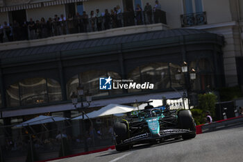 2024-05-26 - 18 STROLL Lance (can), Aston Martin F1 Team AMR24, action during the Formula 1 Grand Prix de Monaco 2024, 8th round of the 2024 Formula One World Championship from May 23 to 26, 2024 on the Circuit de Monaco, in Monaco - F1 - MONACO GRAND PRIX 2024 - FORMULA 1 - MOTORS