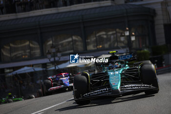 2024-05-26 - 14 ALONSO Fernando (spa), Aston Martin F1 Team AMR24, action during the Formula 1 Grand Prix de Monaco 2024, 8th round of the 2024 Formula One World Championship from May 23 to 26, 2024 on the Circuit de Monaco, in Monaco - F1 - MONACO GRAND PRIX 2024 - FORMULA 1 - MOTORS