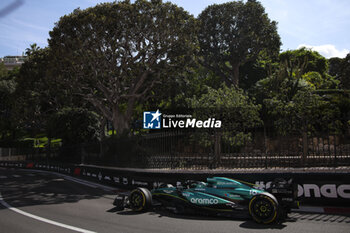 2024-05-26 - 18 STROLL Lance (can), Aston Martin F1 Team AMR24, action during the Formula 1 Grand Prix de Monaco 2024, 8th round of the 2024 Formula One World Championship from May 23 to 26, 2024 on the Circuit de Monaco, in Monaco - F1 - MONACO GRAND PRIX 2024 - FORMULA 1 - MOTORS