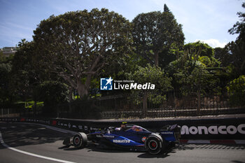 2024-05-26 - 02 SARGEANT Logan (usa), Williams Racing FW46, action during the Formula 1 Grand Prix de Monaco 2024, 8th round of the 2024 Formula One World Championship from May 23 to 26, 2024 on the Circuit de Monaco, in Monaco - F1 - MONACO GRAND PRIX 2024 - FORMULA 1 - MOTORS