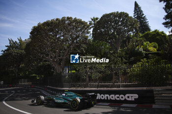 2024-05-26 - 14 ALONSO Fernando (spa), Aston Martin F1 Team AMR24, action during the Formula 1 Grand Prix de Monaco 2024, 8th round of the 2024 Formula One World Championship from May 23 to 26, 2024 on the Circuit de Monaco, in Monaco - F1 - MONACO GRAND PRIX 2024 - FORMULA 1 - MOTORS