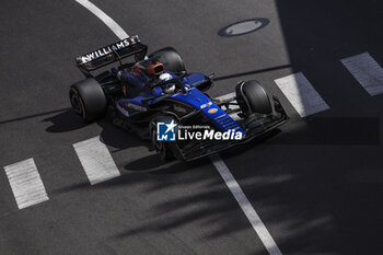 2024-05-26 - 23 ALBON Alexander (tha), Williams Racing FW45, action during the Formula 1 Grand Prix de Monaco 2024, 8th round of the 2024 Formula One World Championship from May 23 to 26, 2024 on the Circuit de Monaco, in Monaco - F1 - MONACO GRAND PRIX 2024 - FORMULA 1 - MOTORS