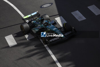 2024-05-26 - 18 STROLL Lance (can), Aston Martin F1 Team AMR24, action during the Formula 1 Grand Prix de Monaco 2024, 8th round of the 2024 Formula One World Championship from May 23 to 26, 2024 on the Circuit de Monaco, in Monaco - F1 - MONACO GRAND PRIX 2024 - FORMULA 1 - MOTORS