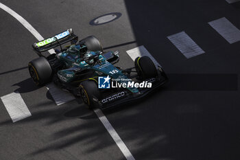 2024-05-26 - 18 STROLL Lance (can), Aston Martin F1 Team AMR24, action during the Formula 1 Grand Prix de Monaco 2024, 8th round of the 2024 Formula One World Championship from May 23 to 26, 2024 on the Circuit de Monaco, in Monaco - F1 - MONACO GRAND PRIX 2024 - FORMULA 1 - MOTORS