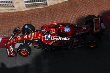 2024-05-26 - 16 LECLERC Charles (mco), Scuderia Ferrari SF-24, action during the Formula 1 Grand Prix de Monaco 2024, 8th round of the 2024 Formula One World Championship from May 23 to 26, 2024 on the Circuit de Monaco, in Monaco - F1 - MONACO GRAND PRIX 2024 - FORMULA 1 - MOTORS