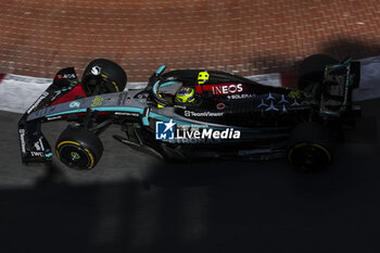 2024-05-26 - 44 HAMILTON Lewis (gbr), Mercedes AMG F1 Team W15, action during the Formula 1 Grand Prix de Monaco 2024, 8th round of the 2024 Formula One World Championship from May 23 to 26, 2024 on the Circuit de Monaco, in Monaco - F1 - MONACO GRAND PRIX 2024 - FORMULA 1 - MOTORS