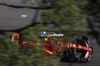 2024-05-26 - 55 SAINZ Carlos (spa), Scuderia Ferrari SF-24, action during the Formula 1 Grand Prix de Monaco 2024, 8th round of the 2024 Formula One World Championship from May 23 to 26, 2024 on the Circuit de Monaco, in Monaco - F1 - MONACO GRAND PRIX 2024 - FORMULA 1 - MOTORS