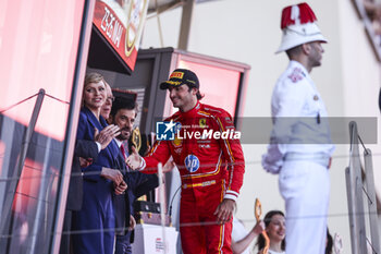 2024-05-26 - SAINZ Carlos (spa), Scuderia Ferrari SF-24, portrait during the Formula 1 Grand Prix de Monaco 2024, 8th round of the 2024 Formula One World Championship from May 23 to 26, 2024 on the Circuit de Monaco, in Monaco - F1 - MONACO GRAND PRIX 2024 - FORMULA 1 - MOTORS