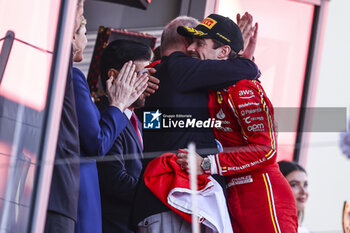 2024-05-26 - LECLERC Charles (mco), Scuderia Ferrari SF-24, portrait and Prince Albert II is the Sovereign of the Principality of Monaco and the head of the Princely House of Grimaldi during the Formula 1 Grand Prix de Monaco 2024, 8th round of the 2024 Formula One World Championship from May 23 to 26, 2024 on the Circuit de Monaco, in Monaco - F1 - MONACO GRAND PRIX 2024 - FORMULA 1 - MOTORS