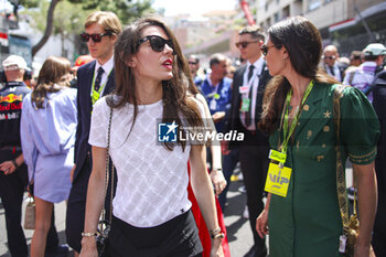 2024-05-26 - Charlotte Casiraghi looks on during the Formula 1 Grand Prix de Monaco 2024, 8th round of the 2024 Formula One World Championship from May 23 to 26, 2024 on the Circuit de Monaco, in Monaco - F1 - MONACO GRAND PRIX 2024 - FORMULA 1 - MOTORS