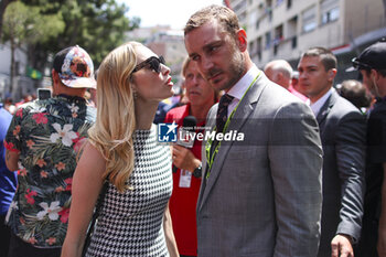 2024-05-26 - Pierre Casiraghi and wife Beatrice Borromeo during the Formula 1 Grand Prix de Monaco 2024, 8th round of the 2024 Formula One World Championship from May 23 to 26, 2024 on the Circuit de Monaco, in Monaco - F1 - MONACO GRAND PRIX 2024 - FORMULA 1 - MOTORS