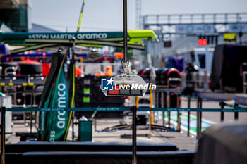 2024-06-05 - PitLane Aston Martin Aramco F1 Team
during Formula 1 Aws Grand Prix du Canada 2024, Montreal, Quebec, Canada, from Jun 6th to 9th - Rounfd 9 of 24 of 2024 F1 World Championship - FORMULA 1 AWS GRAND PRIX DU CANADA 2024 - FORMULA 1 - MOTORS