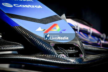 2024-06-05 - PitLane BWT Alpine F1 Team nosecone
during Formula 1 Aws Grand Prix du Canada 2024, Montreal, Quebec, Canada, from Jun 6th to 9th - Rounfd 9 of 24 of 2024 F1 World Championship - FORMULA 1 AWS GRAND PRIX DU CANADA 2024 - FORMULA 1 - MOTORS