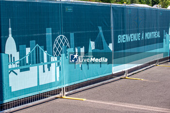 2024-06-05 - paddock Montreal
during Formula 1 Aws Grand Prix du Canada 2024, Montreal, Quebec, Canada, from Jun 6th to 9th - Rounfd 9 of 24 of 2024 F1 World Championship - FORMULA 1 AWS GRAND PRIX DU CANADA 2024 - FORMULA 1 - MOTORS