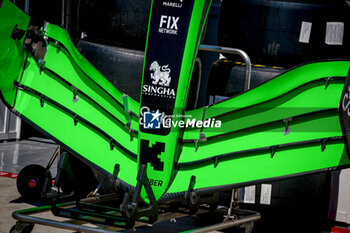 2024-06-05 - Stake F1 Team Kick Sauber nosecone in PitLane - 
during Formula 1 Aws Grand Prix du Canada 2024, Montreal, Quebec, Canada, from Jun 6th to 9th - Rounfd 9 of 24 of 2024 F1 World Championship - FORMULA 1 AWS GRAND PRIX DU CANADA 2024 - FORMULA 1 - MOTORS